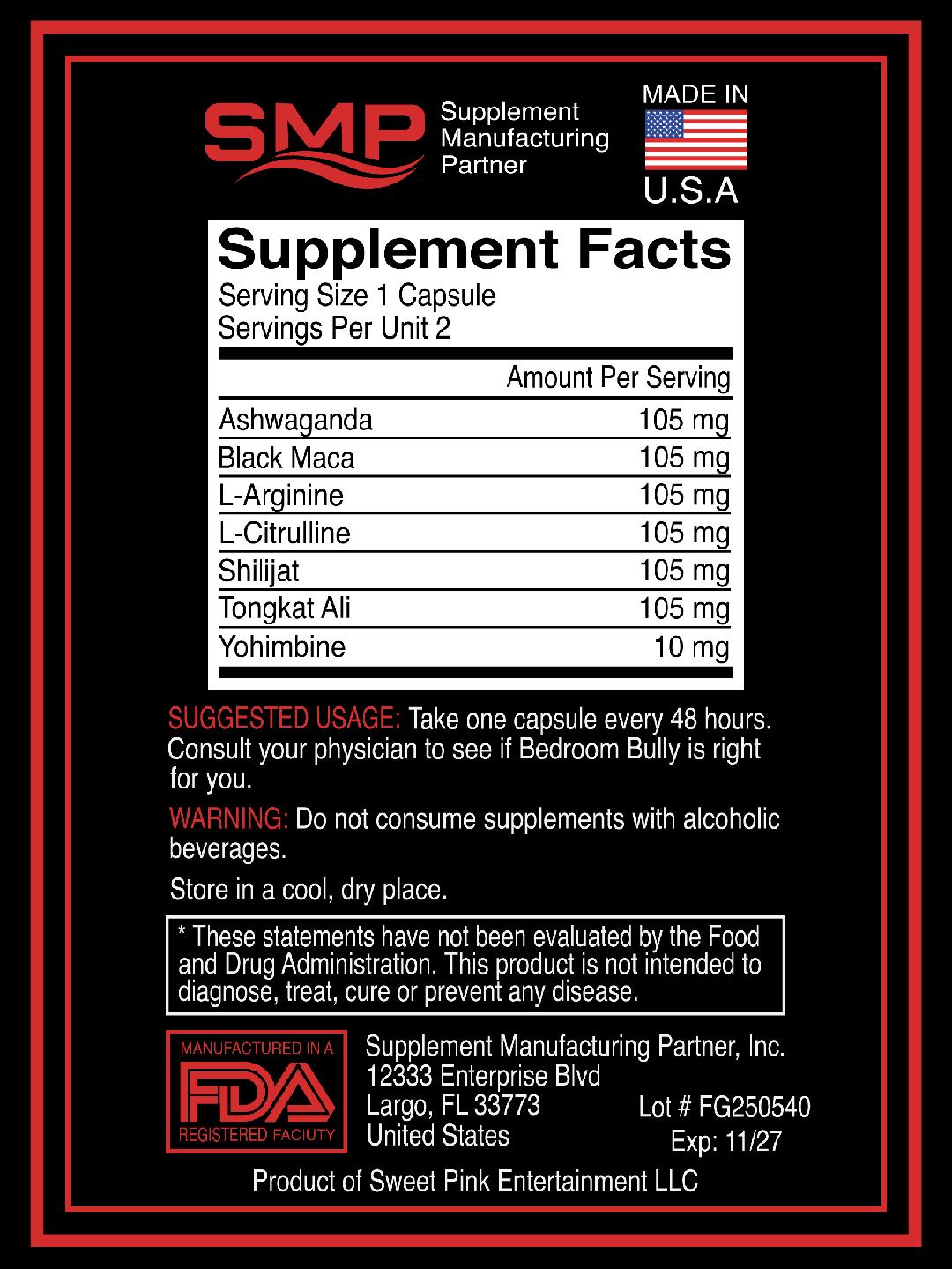 Bedroom Bully FREE Sample - Image 2